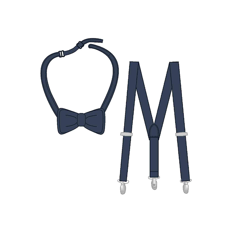 Laços, suspensórios e cintos